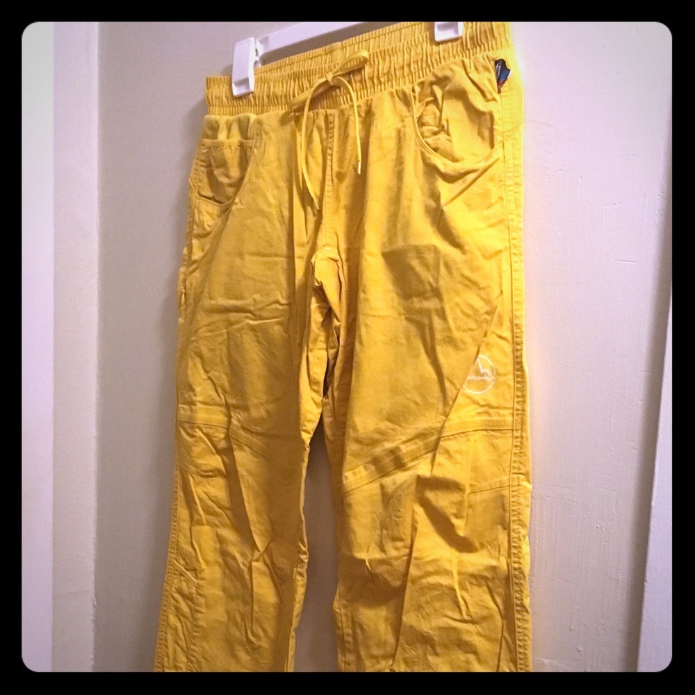 La Sportiva Yellow Kalymnos Pant